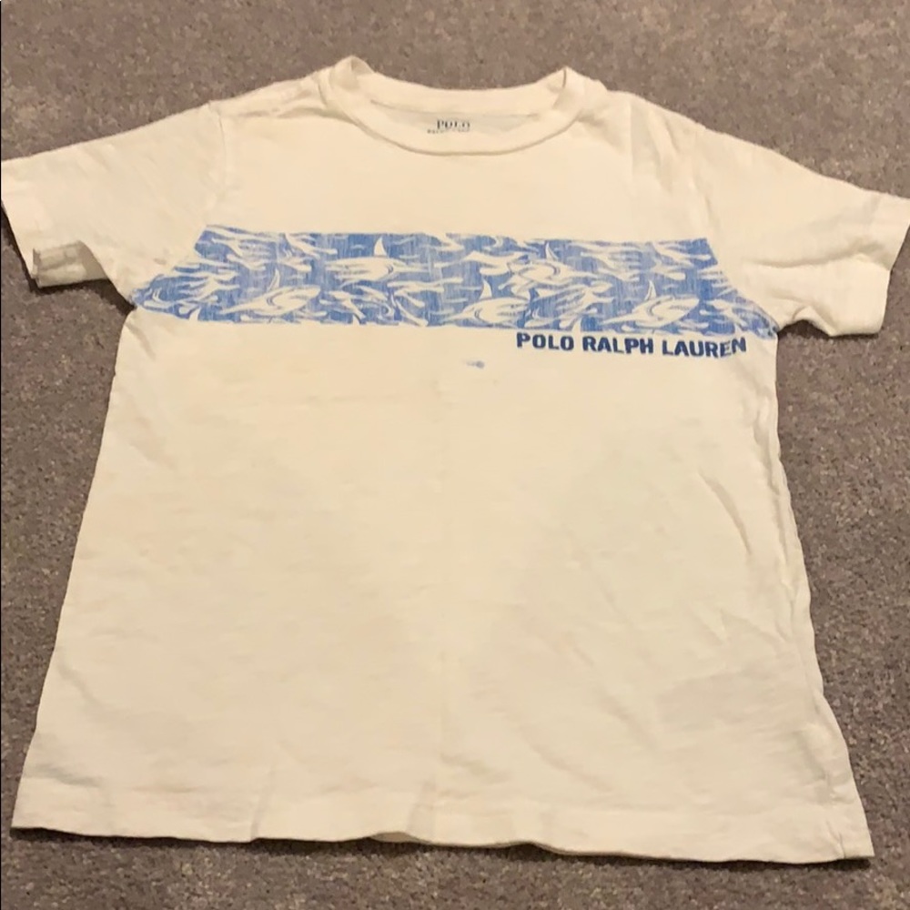 Boys Polo shark design T-shirt.